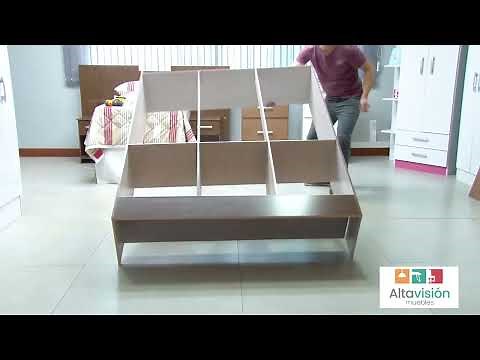 Paso a paso para armar tu Clóset 6 puertas 1 cajón 1 Zapatera 5806 - Altavisión Muebles
