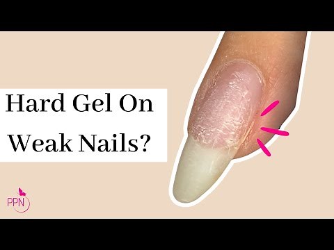 Hard Gel On Weak And Bendy Nails? | Structure Gel Overlay