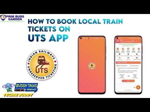 Buddy Talks | Techie Buddy | How to Book Local Train Tickets on UTS App