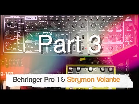 Behringer Pro-1: Sequential patches - No Talking