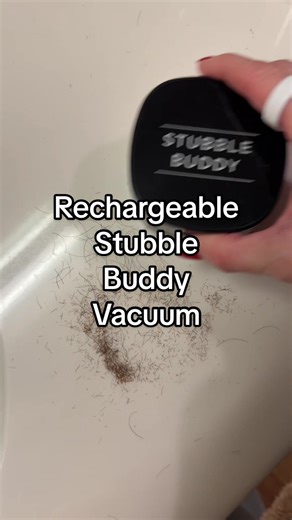 Effortless Beard Trimming with Stubble Buddy Vacuum