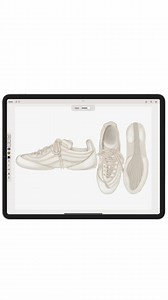 The Alexander McQueen Flexion, created by Seán McGirr, continues the brand’s tradition with a futuristic and minimalist design. Crafted from soft leather and available in various colors, the model retains the essence of ultra-chunky sneakers but with a cleaner and more contemporary touch. It is a true reflection of McGirr’s vision, balancing innovation with the brand’s legacy. This design has been recreated in our app, and the video aims to share some tips on how to draw it. It explores various 