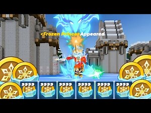 Fastest Way to get 9999 FROZEN COINS! Blockman Go Skyblock