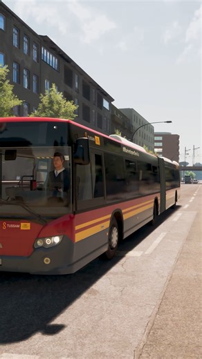 The Bus - Tussam free Repaint by RealJamexBon 🚌💛❤️ Check it out now ➡ https://steamcommunity.com/sharedfiles/filedetails/?id=3448465558 #thebus #repaint #tussam #bussimulation #modding | Aerosoft