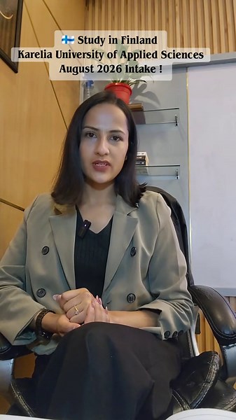 Introducing Finland 🇫🇮 | Karelia University of Applied Sciences; ✅ Quick Offer Process ✅ Long study gap accepted ✅ 20% Early Bird Discount ✅ Option to apply with dependent Contact us today to start your application. #finland #studyinfinland #creatorsearchinsights #explore #student @Sujan Acharya @Sunita Acharya @srieducationdamak @Anu Anu