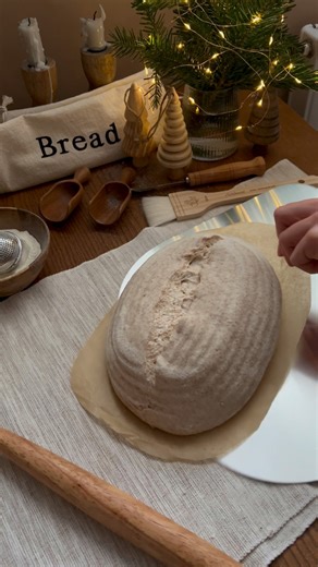 100% WHOLE WHEAT SOURDOUGH BREAD 🌾 400 g whole wheat flour (I used Caputo - Il Mulino di Napoli integrale) 300 g water 160 g sourdough starter 10 g salt Warm fermentation: 7 hours (21-23°C / 70-74°F) Cold fermentation: 18 hours Full process is pinned in the comments 📌👇🏻 #sourdoughbread #wholewheatbread | Not Only Bread