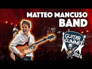 Matteo Mancuso Band LIVE at Guitar Summit 2024