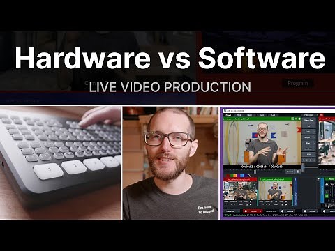 Hardware or Software for live video production? // Show and Tell Ep.88