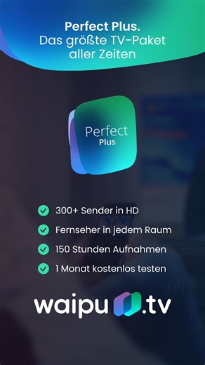 Dein TV-Entertainment mit über 300 Sendern! ⭐ | waipu.tv | Facebook