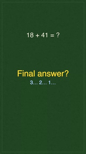 Quick math quiz! 🔢 Addition to 100 — beat the clock!