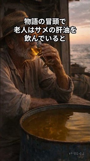 "The Old Man and the Sea" What supported the fight...