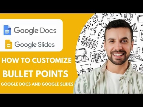 How to Customize Bullet Points in Google Docs and Google Slides - 2025 (NEW METHOD)