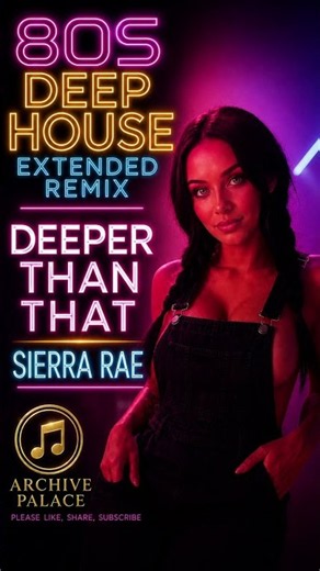 80s Deep House Extended Remix | Deeper Than That – Sierra Rae #Shorts