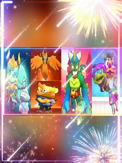Brawl stars Efsanevi 8 adet kaos stars ödülü Anka Crow Skadi Jessie El Primo ve Lola kostümü #shorts
