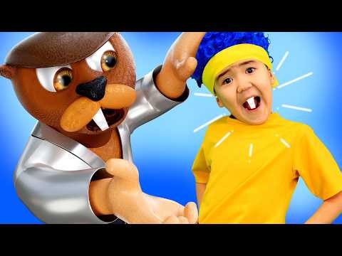 Trrr-Ra-Ta-Ta with Hippo, Loko, Monkey & Super Mini DB | D Billions Kids Songs