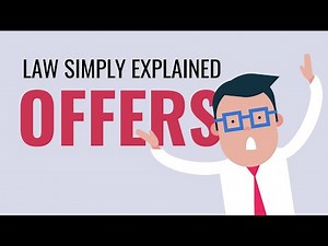Offers | Contract Formation | Elements of a Contract