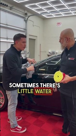 How to polish water spots off of your side-view mirror