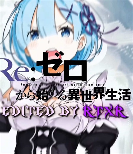 Rem Zoom Edit🩵| Trend Edit🙌 #remrezero #rezeroedit #trend #zoom #viral