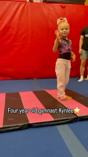 Kynlee Heiman on Instagram: "Cutest 4year old 梁❤️ #gymnast #gymnastics #standingtuck #fouryearsold #toddler #reels #olympics #olympicdreams #kynlee #kynleeheiman #kynleethegreat"