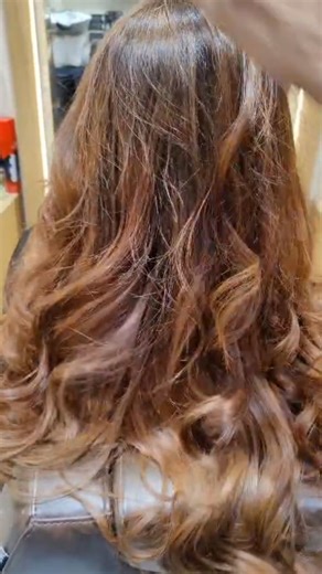 Satin Pink - By Poonam Arora on Instagram: "Balayage so good it deserves a spotlight.... Balayage+hightlights = the glow up combo✨ #hair #balayagehighlights #livedincolor #softblend #glossyhair"
