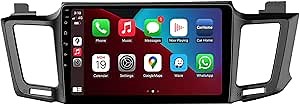 IYING Android 10 Car Stereo for Toyota RAV4 2013-2018 Wireless CarPlay & Wired Android Auto AM FM Radio GPS Navigation WiFi Bluetooth in-Dash Head Unit 10 Inch Car Multimedia Player