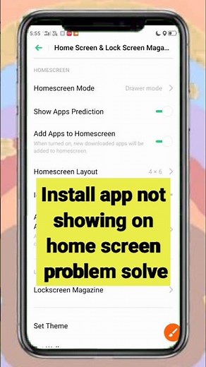 Add icon to home screen | Android appnot showing on home screen | #shorts #addappicon
