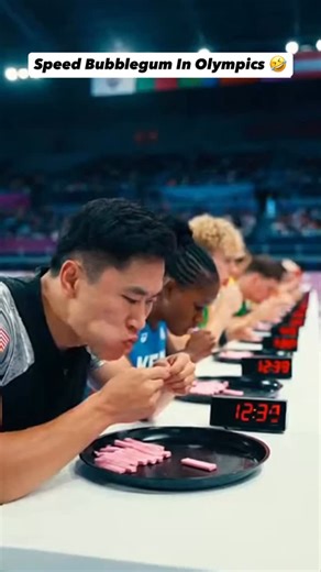 JEE Master on Instagram: "Indians wins in Speed Bubblegum Bubbling competition in Olympics IIT JEE Aspirant Bailed it 🤣#olympics #sora #iit #jee"