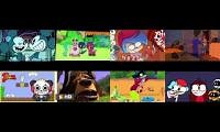Mix of 8 videos from youtube : scream contents eigthparison 2