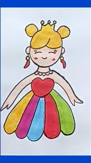 cute doll easy pencil drawing #trending #ytshorts #pencilsketch #pencilart #viral #pencilportrsit