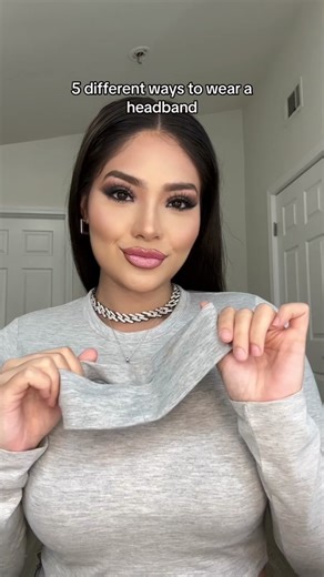 5 different ways to wear a headband! Which way would you wear yours? #headbandhairstyle #cutehairstyles #headbandhairstyles #hairstyles #fyp