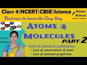 Atoms and Molecules Class 9 Science Part-2