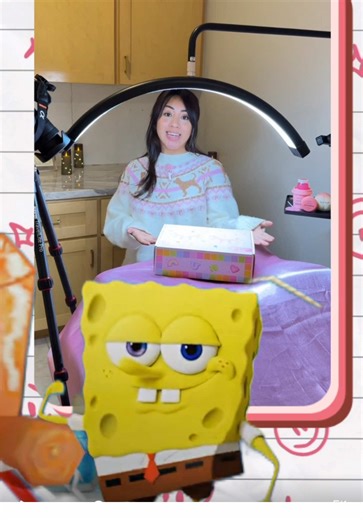 @élan beauté & supplies gift me a lash tray themed as a disc, so I had to do it 😝 Credits to @lay🫧 (SpongeBob cartoon clip) 🪼🧽 #unboxing #956 #spongebob #lashesoftiktok #lashtech