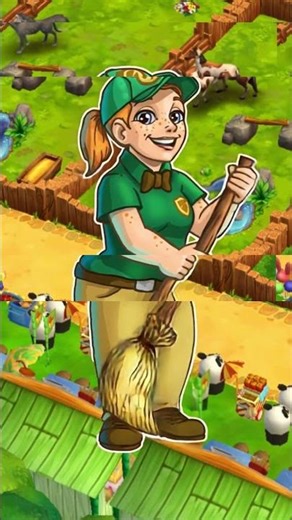 Zoo 2 Animal Park – The hardworking zookeeper is cleaning the whole park! 🧹😄