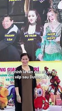 CĐM bức xúc khi Vũ Trâm Anh giờ còn thua cả Dương Ái Vy, đi hát hội chợ phải chịu xếp sau #shorts