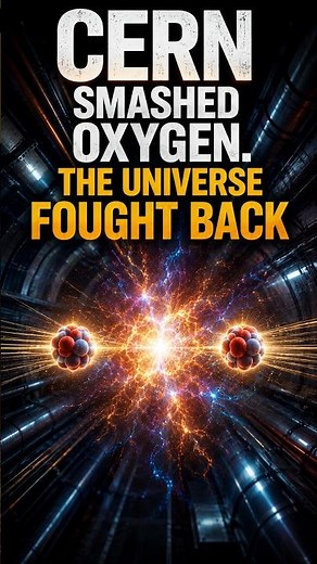 CERN Smashed Oxygen. The Universe Fought Back
