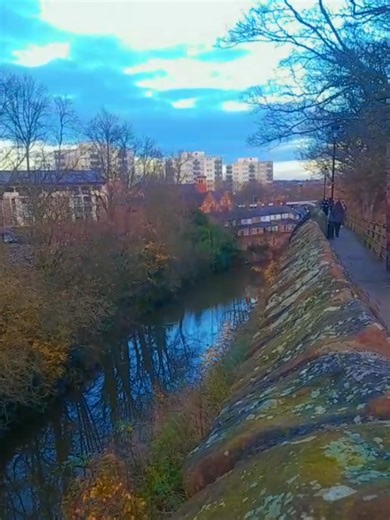 castle wall walking and views