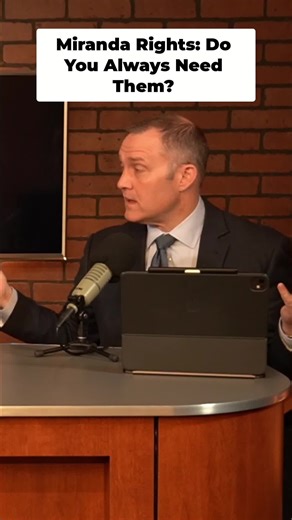 Miranda warnings exist for a reason. When police skip them or seek consent in confusing situations, it raises serious legal questions about your rights. Watch now: https://youtu.be/cOrqCdI3Q3I #LawyerTalk #MirandaRights #KnowYourRights #CriminalDefense #LegalEducation #4thAmendment #5thAmendment #LegalInsights #CourtroomTruth #LegalPodcast #DefenseAttorney #JusticeSystem #LawExplained #LegalAwareness #PoliceRights