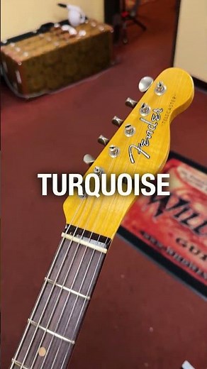 Fender Custom Shop Limited Edition 1960 Telecaster Relic Aged Ocean Turquoise 7.40 lbs