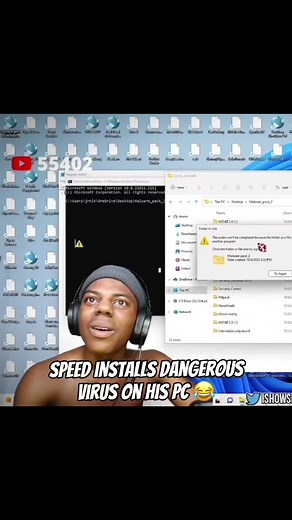 Speed Installs Dangerous Virus On His PC 😂