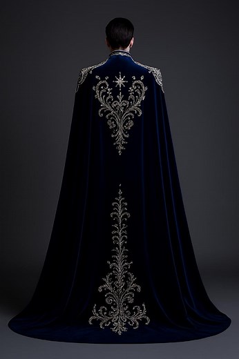 Custom Royal Blue Velvet Embroidered Men Cape Suit Royal Prince Costume Cape Prince Costume Baroque Venetian Renaissance Regal Groom Outfit - Etsy