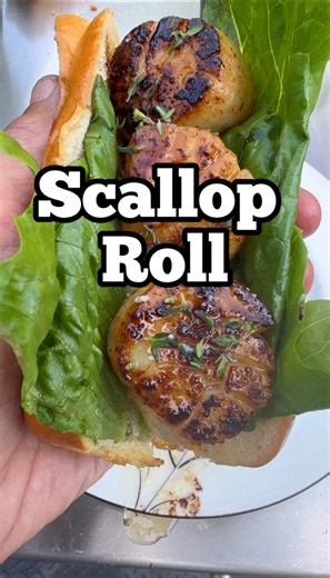 12K views · 173 reactions | Move over lobster roll.. here comes a scallop roll. Scallops (when cooked correctly) have to be some of the best bites of seafood. Amazing texture, amazing flavor and this scallop roll was on another level.  #seafood #scallops #grilling #hookedonbbq | Hooked on BBQ | Facebook