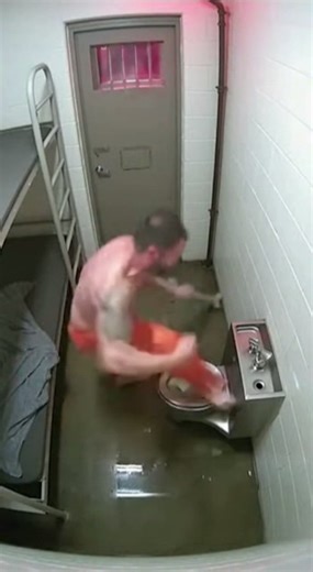 Prison Riot Begins in One Cell—CCTV #courtcase #jail #justice #horror #law #judgejudy