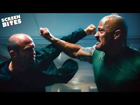 Hobbs VS Shaw | ''Women I Am The Calvary" | Fast & Furious 7 (2015) | Screen Bites