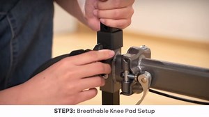 Collapsible All Terrain Knee Scooter for Adults for Foot Surgery, Adjustable Knee Walker Cart Scooters with Basket, Clearance Knee Crutchs Alternative for Broken Leg Ankle Injuries, Dual Brakes, Blue