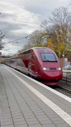 Thalys unterwegs nach Köln Hbf Durchfahrt in Aachen-Eilendorf 2022 | Tammy Company