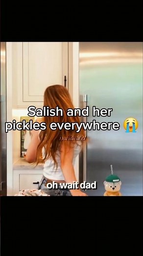 Salish and her pickles ❤️ #shorts #salishmatter