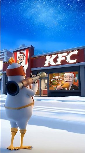 🐔 Chicken VS Christmas 🎄👴 part13 I Am Bird #vr #game #funny