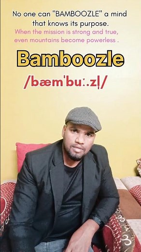 Don’t Get BAMBOOZLED! 😈 | Powerful English Word Explained