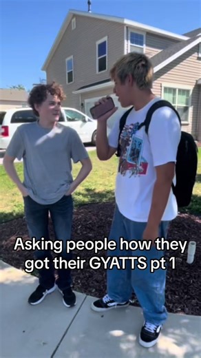 Asking people how they get theor GYATTS#gyat #interview #sus