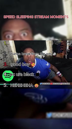 Speed Sleeping Stream Moments 😴💀 | Unexpected Chaos #Shorts